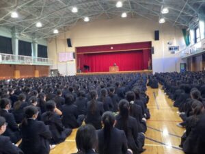 3学期始業式