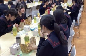 中学３年生茶話会