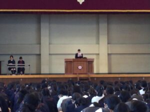 前期生徒総会