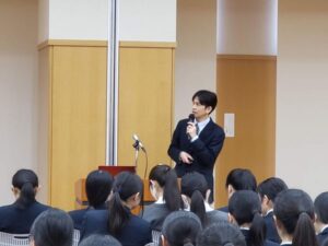 高３特別講座②「女性としての健康を守ろう！～女性のがん～」