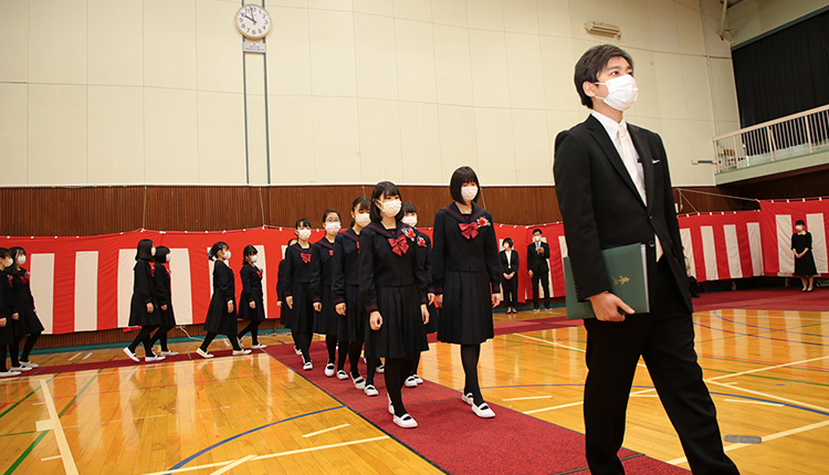中学_2020年卒業証書授与式
