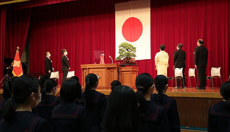 中学_2020年卒業証書授与式