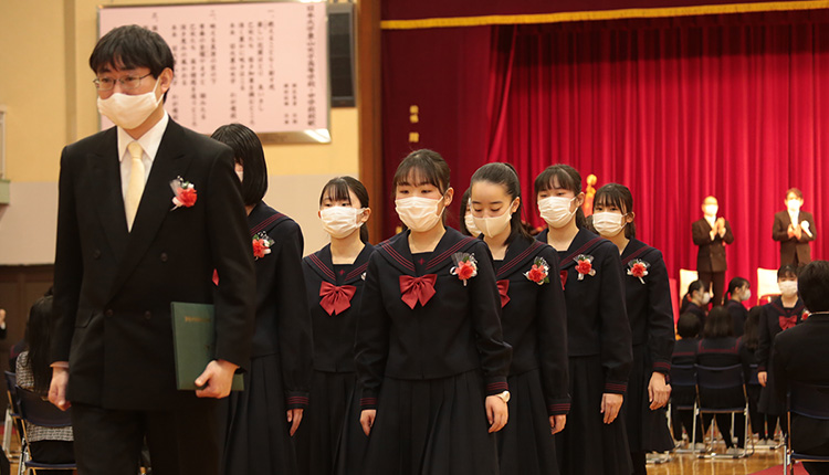 中学_2020年卒業証書授与式